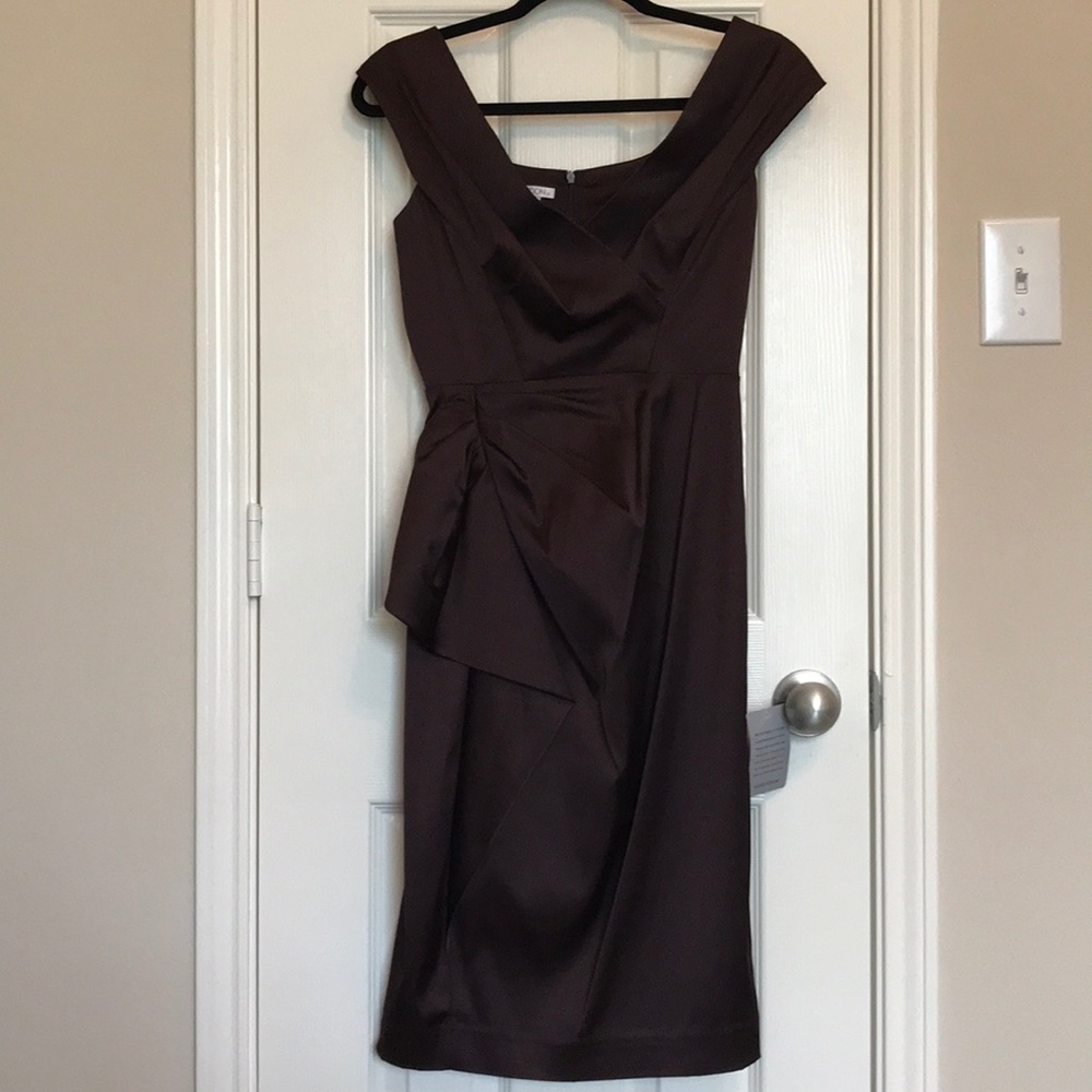 NWT Maggy London Satin Cocktail Dress